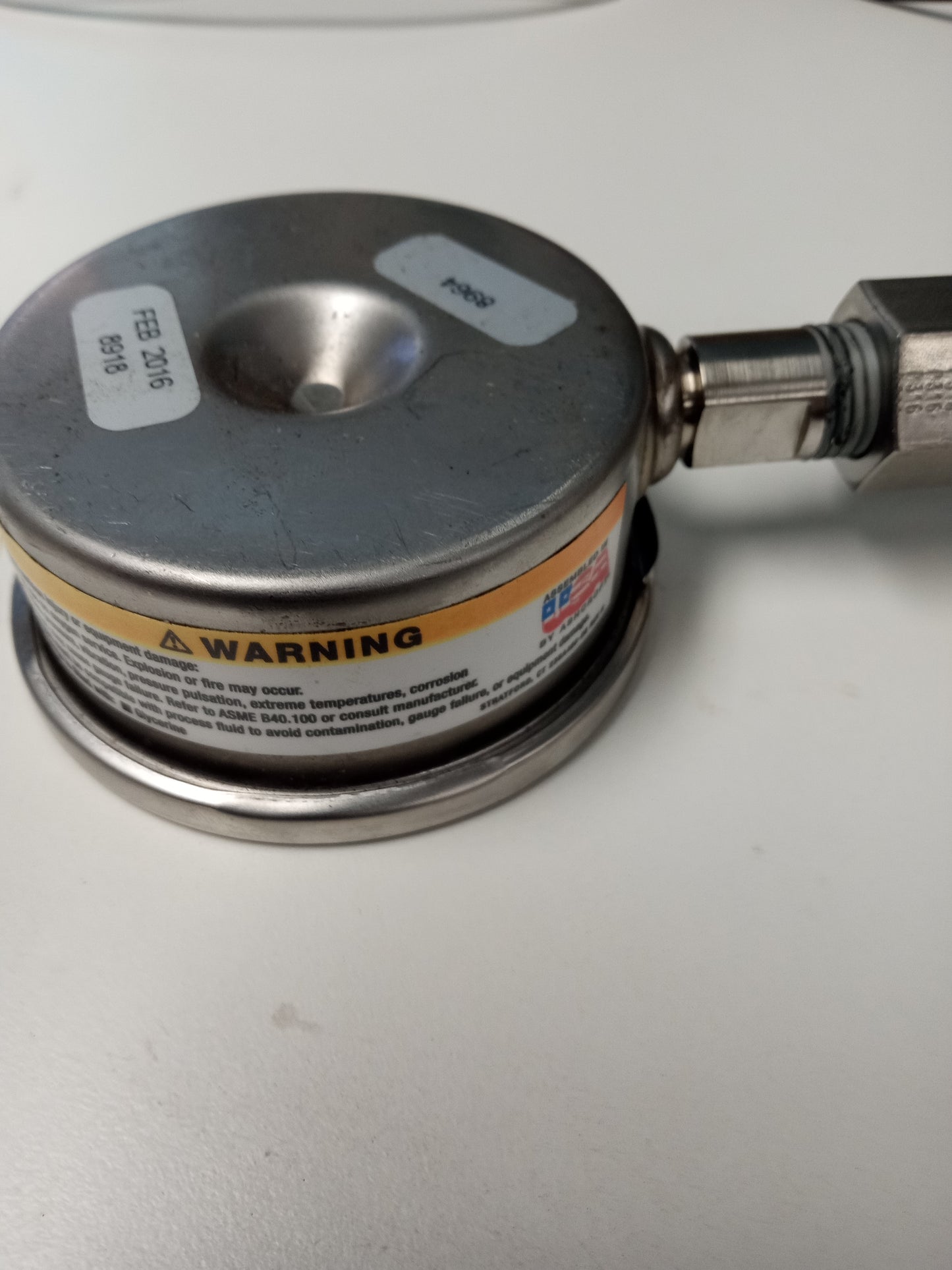 Ashcroft 0-1000psi Gauge 0.5 Inch 316 Steel