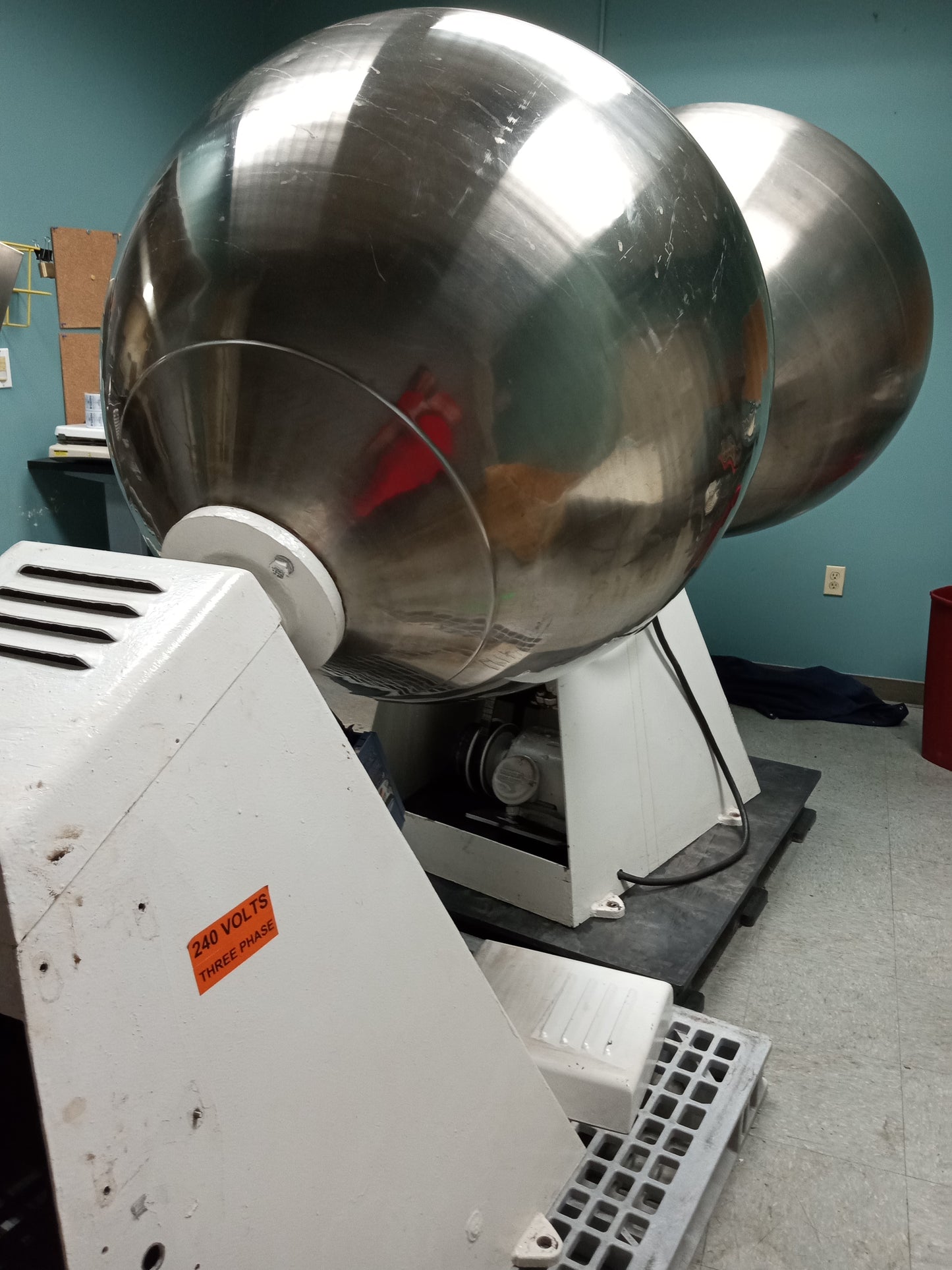 Stokes Chocolate Panner Panning Mixer Machine Stainless Steel Mixing Bowl