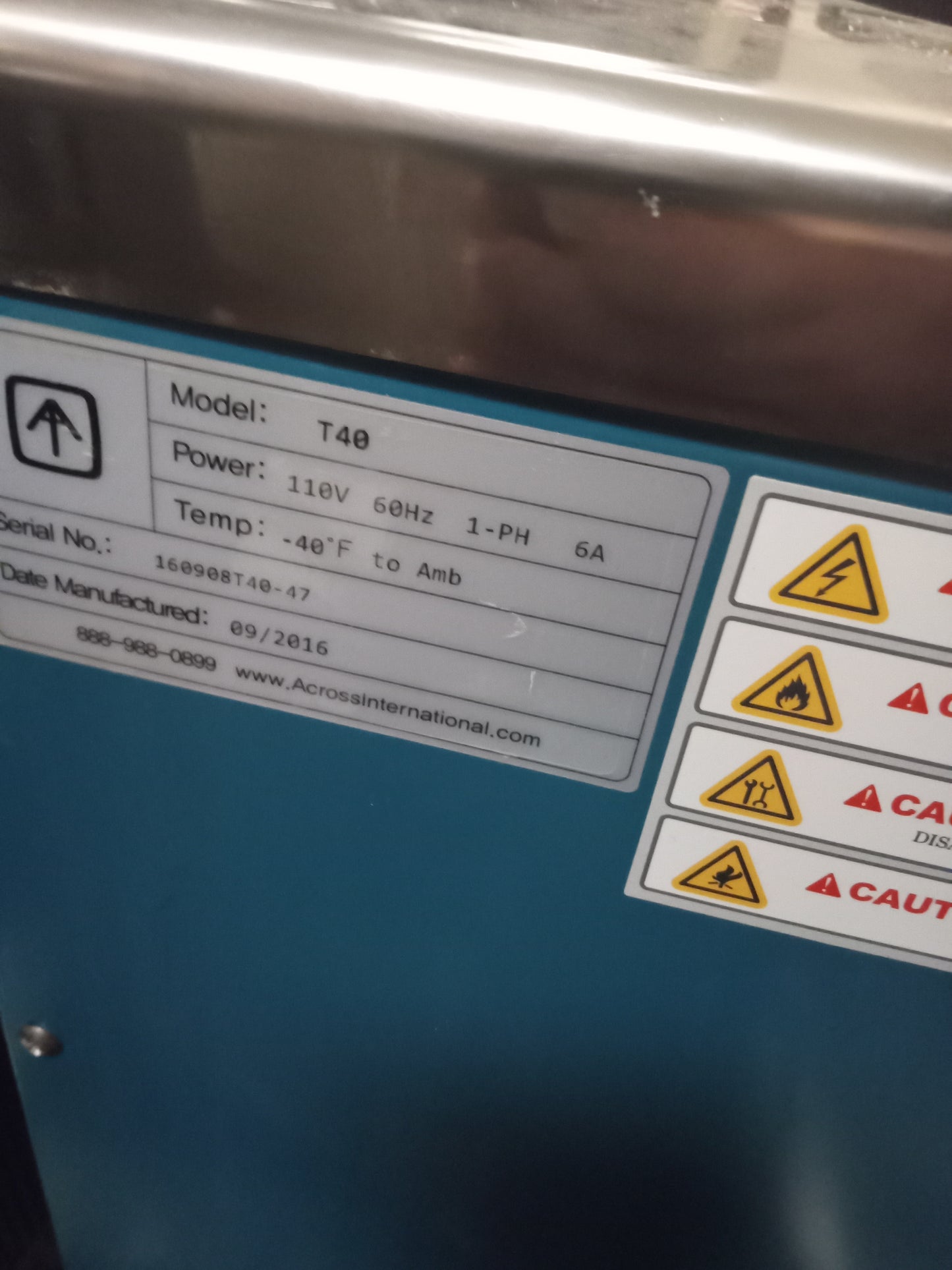 AI -40°F Cold Trap Bath for Safe Vacuum Operations Pumps Purging Oven Chamber AI T40