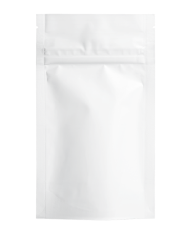 Quarter Ounce Child Resistant Bag White