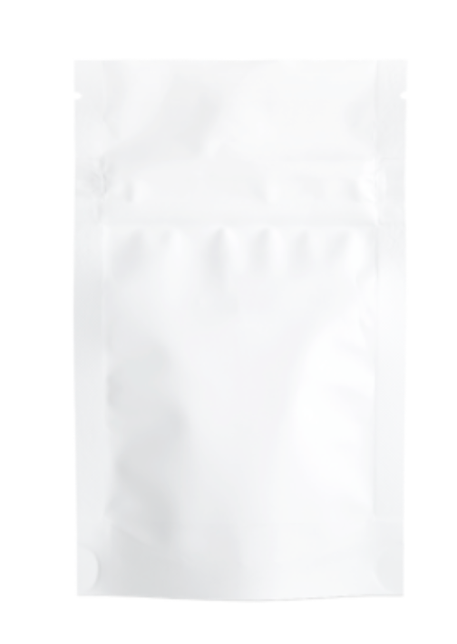 1/8 Ounce Child-Resistant Bags, White Child Resistant Pouches